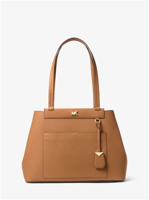 Michael Kors Meredith Medium Pebbled Leather Tote 